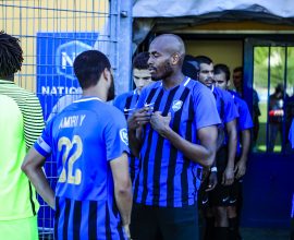 Scène de match publiée par le club en septembre 2018
